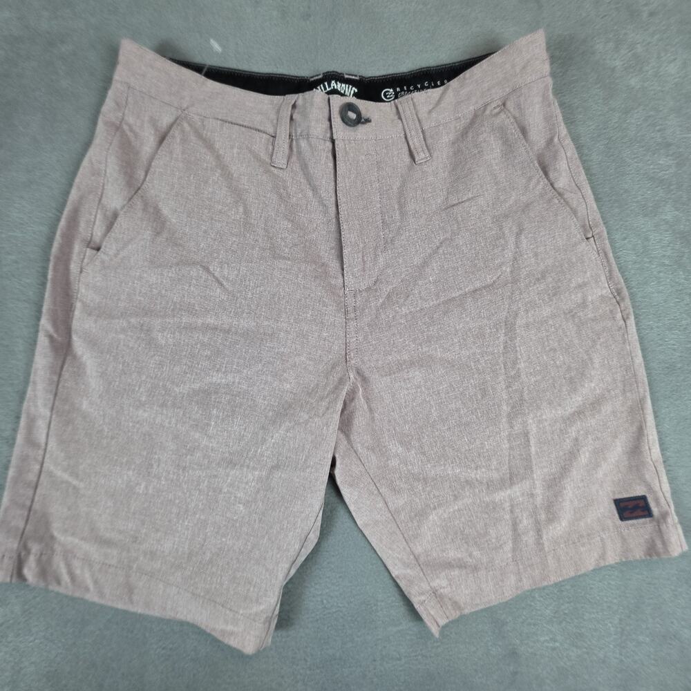 Billabong Crossfire Shorts Mens 30 Hybrid Stretch Light Pink Casual Surf Perform